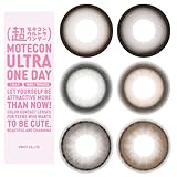 カラコン ワンデー なえなの 超モテコン ウルトラ 1day 1箱10枚入 DIA14.5mm 度なし 超盛れシュガーベージュ ±0.00