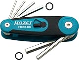 HAZET フォールディング六角棒レンチセット 2100/6KH