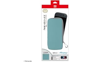 【任天堂ライセンス商品】Nintendo Switch 2 専用スマートポーチPU デニムブルー×グレー