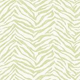 チェサピークchr11671 MiaグリーンFaux Zebra Stripes壁紙