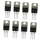 Flameer 8個　トランジスタ　各タイプ1個　ブラック　L7805 L7806 L7808 L7809 L7812 L7815 L7818 L7824　半導体デバイス　非接触スイッチ