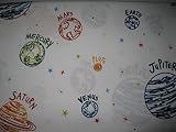 Charles Street Kids Planets Solar System Sheet Set Twin [並行輸入品]