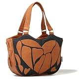 Tribal Baby Deluxe Baby Changing Bag - Original Passion Brown Heart Design - Top Quality Faux Leathe