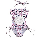 Ama ( TM ) Todler子供ベビー女の子花柄ワンピース水着水着水着