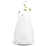 ASAKUKI アロマディフューザー 小型 USB給電式 卓上 ミニ加湿器 100ml 超音波 7色ライト 6畳対応 おしゃれ アロマ対応 お手入れ簡単 空焚き防止 部屋用 一人暮らし用