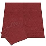 【20個セット】アイリスプラザ タイルカーペット レッド 50×50㎝ TKP-PP50