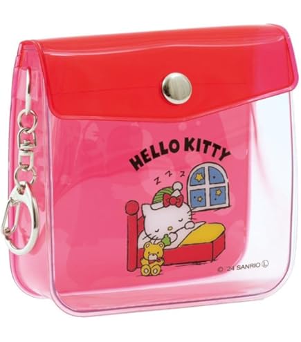 希少‼️ナースデザインハローキティ ハート柄ポーチ 1996年製 ♡チャーム付き Amazon | [メアリーモア] キティちゃん がま口 コスメポーチ