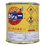 カシュー:油性漆塗料 カシュー 80ML #81黄褐色