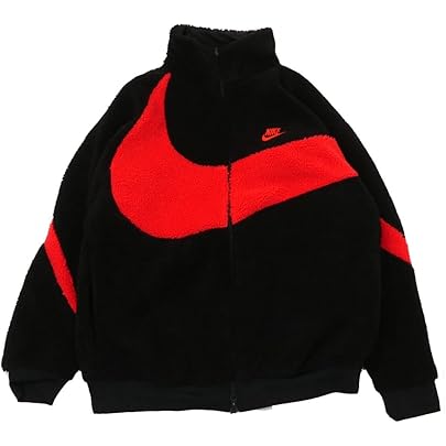 Amazon | [ナイキ] SWOOSH FULL ZIP JACKET ボア フリース ジャケット