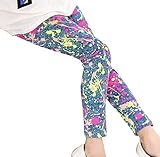 Plus Nao(プラスナオ) レギンス スパッツ ボトムス 10分丈 キッズ 子供 服 子ども こども 女の子 女児 動きやすい カジュアル 花柄 フラワ 130 I