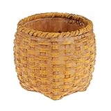 F Fityle 収納ボックス機能ある 天然　竹バスケット　花　フラワー　ベッド　ポット　ボックス　庭　プランター　