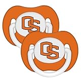 NCAA Oregon State Baby Pacifiers 2 Pack by Baby Fanatic [並行輸入品]