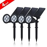 Aityvert Yard Spotlight 200 Lumens Landscape Spotlights 180° Adjustable Waterproof Outdoor Landscape