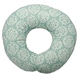 ベビー枕 限定カラー【ダマスクモーチフ】エスメラルダ ドーナツ枕【日本製】 (ブルー)赤ちゃん 頭の形が良くなる【まる型】ベビー枕 ベビーまくら 枕