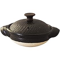 Amazon.co.jp: 長谷製陶 土鍋 木の取っ手 「 取手もいい土鍋 」 小