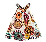 (ビグッド)Bigood 可愛い ベビーワンピース キッズ ドレス 女の子 普段着 通園 通学 ノースリーブワンピース カジュアル リゾート（タイプA・130）