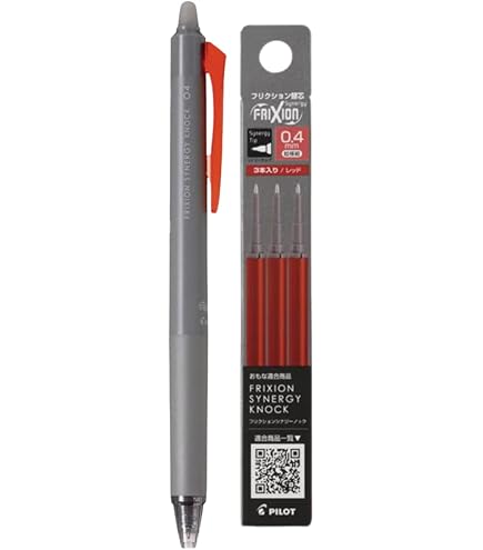 PILOT フリクションシナジーノック ボールペン 0.4mm