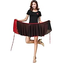 ダンスドレス 黒と白 フリル付き巻きスカート 楽天市場】「6色」巻きスカート モダン ドレス 広がる 大きい裾