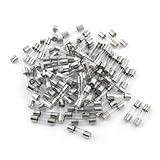 uxcell グラス管ヒューズ　ファースト切れタイプ　速断タイプ　250V 3A　5mm x 20mm　100本入り