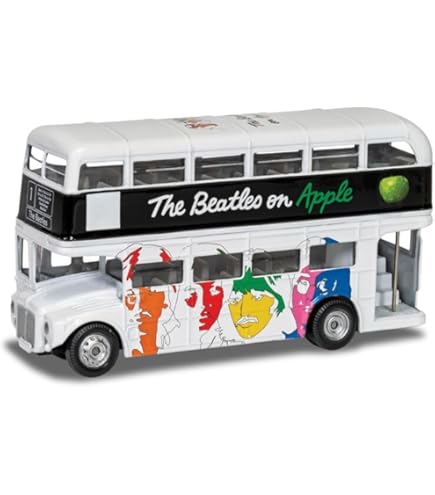 Corgi CC85932 – Taxi De Londres The Beatles 'Lady Madonna', Modelo A Escala 1:36 De 128 Mm