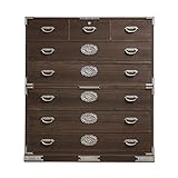 焼桐 収納箪笥 6段 三条（さんじょう） [■]