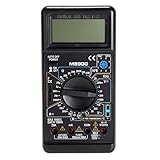 KKmoon M890G デジタルマルチメータ DMM温度計 周波数/容量/hFE測定 AC / DC電圧アンプ オームメーター