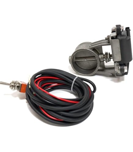 Amazon | 63mm マフラー可変バルブ バイパス 2.5インチ リモコン付き