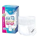 【下着感覚】アイリスオーヤマ リフィール 快適下着 大人用オムツ 超うす型 一人で歩ける 紙パンツ Mサイズ 2回分吸収 大容量 34枚入