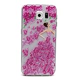 UNEXTATI Galaxy S6 Edge ケース 高級 TPU ハードカバー 超薄型ケース カバー 衝撃吸収 全面保護 脱着簡単 クリア 透明 Samsung Galaxy S6 Edgeカバー