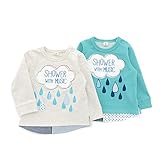 La Chiave(ラ キエーベ) トレーナー (80～130cm) キムラタンの子供服 (53271-171a) ブルーグリーン 100