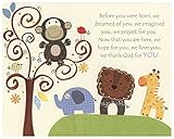 DesignByMaya Kids wall decor print 11x14 Before you were born Noah ark [並行輸入品]