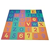We Sell Mats 36 Alphabet and Number Floor Mat, Multi Color [並行輸入品]