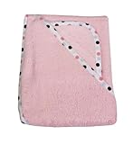 American Baby Company 100% Organic Cotton Terry Hooded Towel Set, Pink by American Baby Company [並行輸