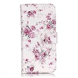 OMATENTI LG K8 用 PUレザー手帳型ケース [強化ガラスフィルムを無料で贈ります] [無期限生涯補償付き] 耐摩擦 耐汚れ 全面保護 フリップ 人気 横開き スマートフォン カバー (ロ