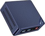 Beelink MINI SミニPC、第11世代プロセッサーN5095 mini pc(最大2.9GHzまで)、8GB DDR4+128GB SSD デスクトップパソコン、WiFi 5、Bluetooth 4.0、デュアルHDMI 小型PC、4K@60Hz、USB3.0、WOL、Auto Power On