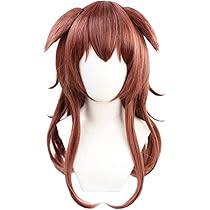 Amazon.co.jp: コスプレウィッグ 戌神 ころね 風 コスプレ フル 