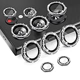 【5枚】 Galaxy S24 Ultra 用 カメラ保護ガラスフィルム カメラレンズ保護カバー アルミニウム合金＋強化ガラス製 カメラカバー キズ防止 露出オーバー防止 耐衝撃 防塵 防滴 薄型 3D全面保護 SamSung Galaxy S24 Ultra 対応 カメラガラスフィルム （ブラック）