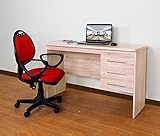 北欧モダンテイスト　ウッドデスク　120cm幅x50cm奥行き　ワークデスク　ソノマオーク（natural）