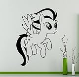 My Little Pony壁デカール漫画ポニービニールステッカー壁アート装飾子供の子供部屋アイデア女の子ルームインテリア寝室リムーバブルデザイン15 ( MLP )