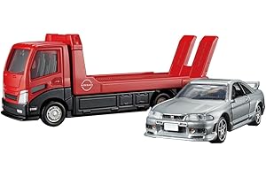 タカラトミー トミカプレミアム tomicaトランスポーター 日産 スカイライン GT-R (BCNR33) ミニカー おもちゃ 6歳以上