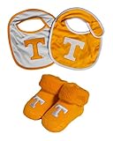 NCAAテネシーボランティアInfant Booties and 2パックよだれかけセット