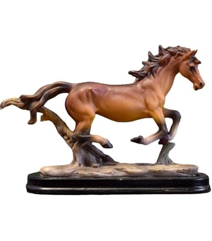 Amazon.co.jp: 超大作 九頭馬置物 馬九行久 : ホーム＆キッチン
