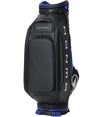 Amazon | 本間ゴルフ HONMA キャディバッグ キャディバッグ ネイビー