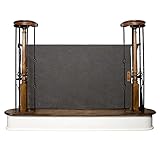 The Stair Barrier - Banister-to-Banister Baby/Pet Gate - Heather Grey, Wide by The Stair Barrier