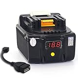 マキタ BL1830 マキタ18V 互換バッテリー BL1850USB 5000mah (5.0Ah) BL1840 BL1850 BL1860 残容量表示　リチウム イオン 電池　USBコンセント差