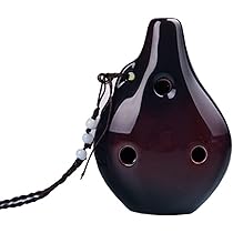 Amazon.co.jp: 6穴オカリナ セラミック オカリナ 楽器 6穴 アルト AC