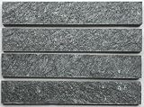 【 天然石 蛇紋岩 】 250×40mm テッセラ・ボーダー 《 グリーン 》 ［ ケース販売 60ピース入り ］