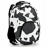17 inch Gray and White Children's School Student Bookbag / Student School Bag [並行輸入品]