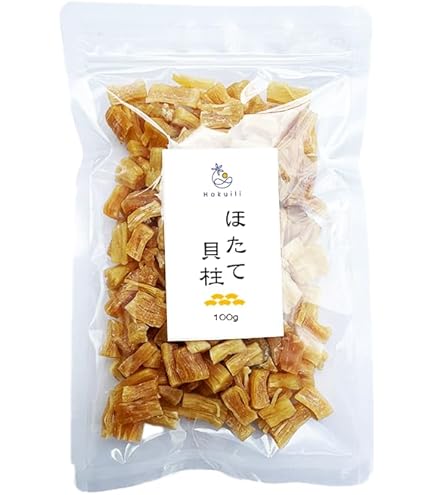 Amazon.co.jp: 北海道産 二等検割れB2 干し貝柱 100G入 訳あり割れ L