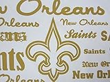 New Orleans Saints 100% Polyester (FLAT SHEET ONLY) Size TWIN Boys Girls Kids Bedding [並行輸入品]